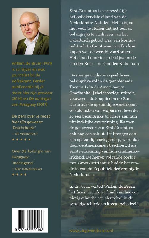 Achterkant van De Gouden Rots