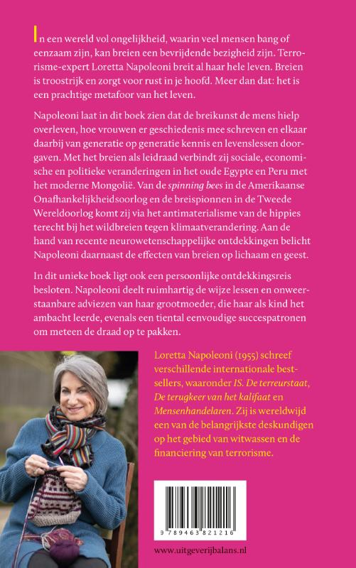Achterkant van De kracht van breien