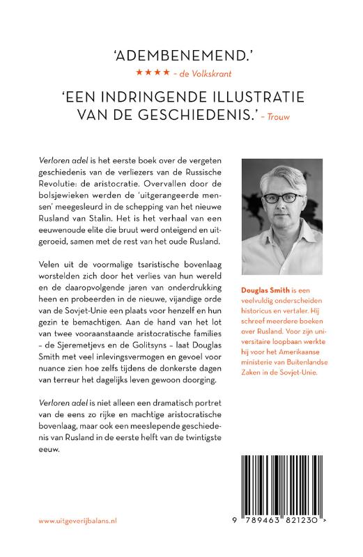 Achterkant van Verloren adel