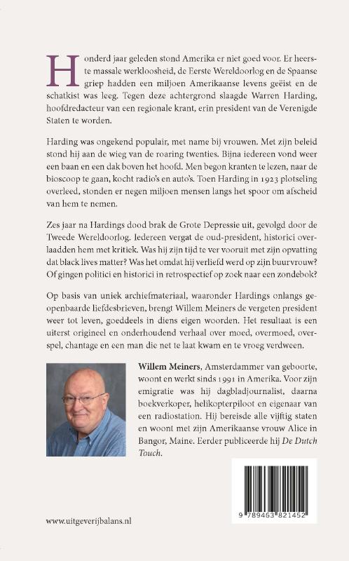 Achterkant van De verliefde president