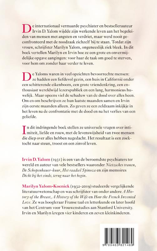 Achterkant van Een kwestie van dood en leven