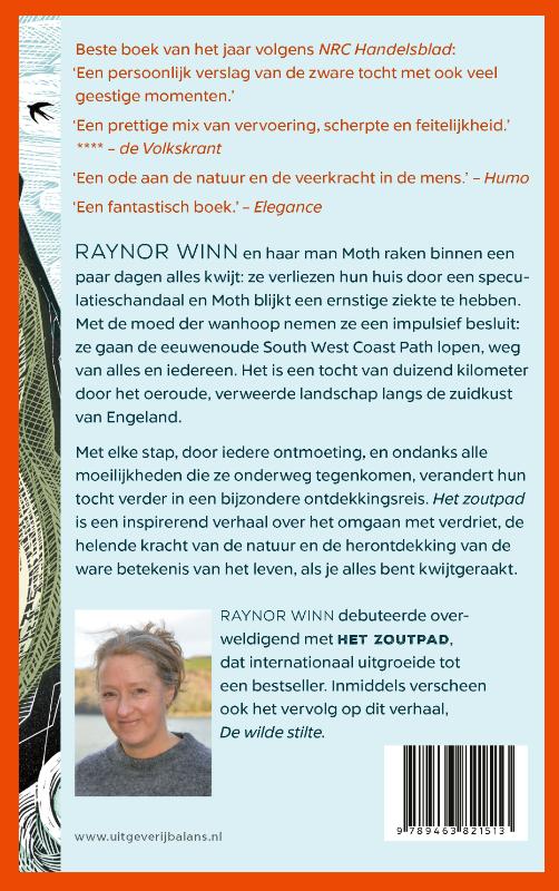 Achterkant van Het zoutpad