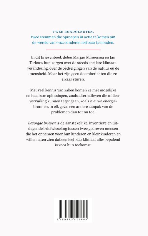 Achterkant van Bezorgde brieven