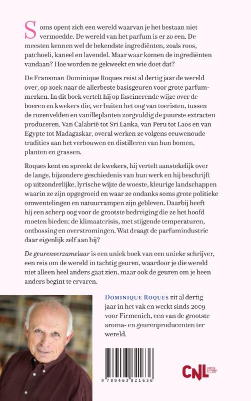 Achterkant van De geurenverzamelaar