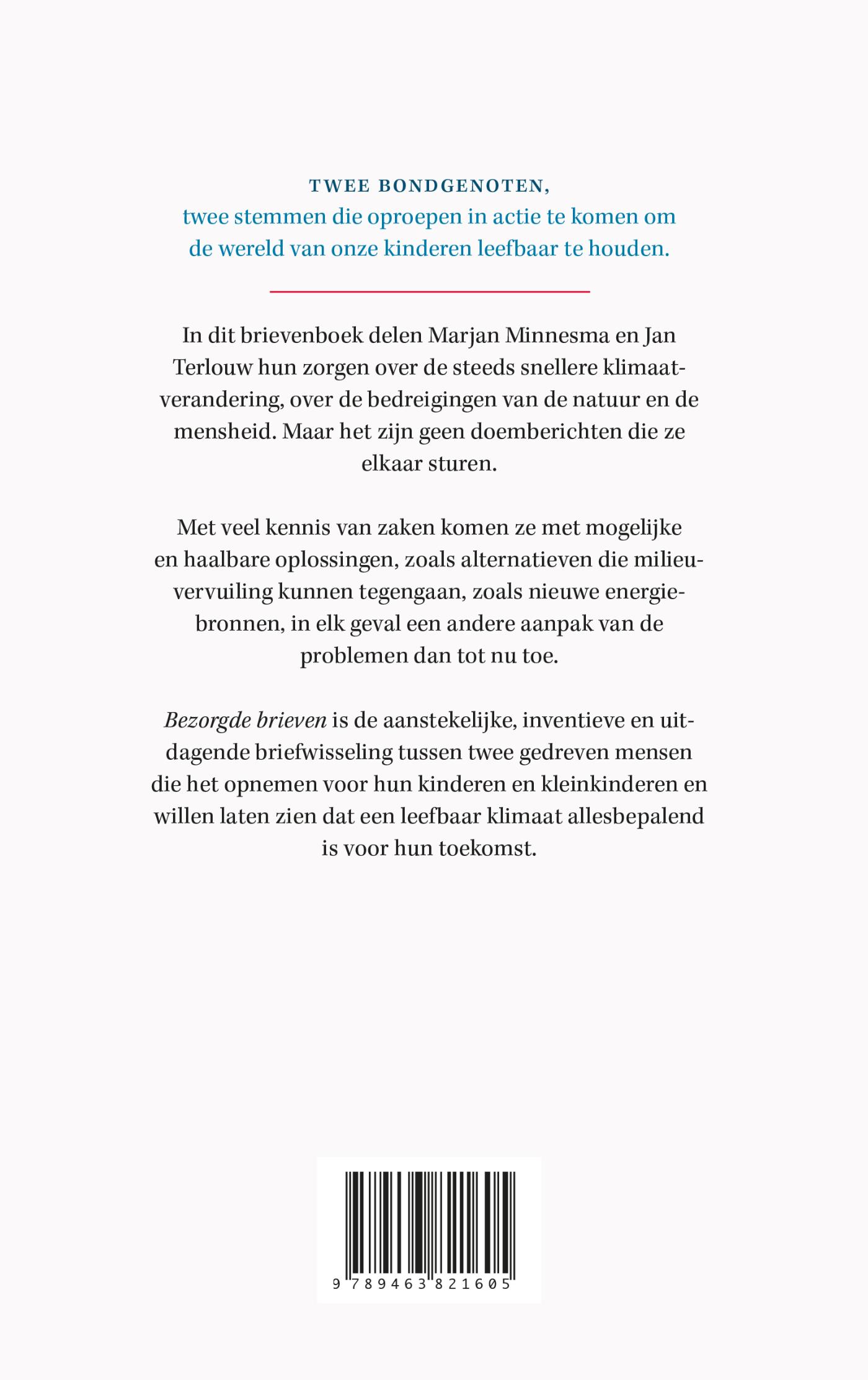 Achterkant van Bezorgde brieven