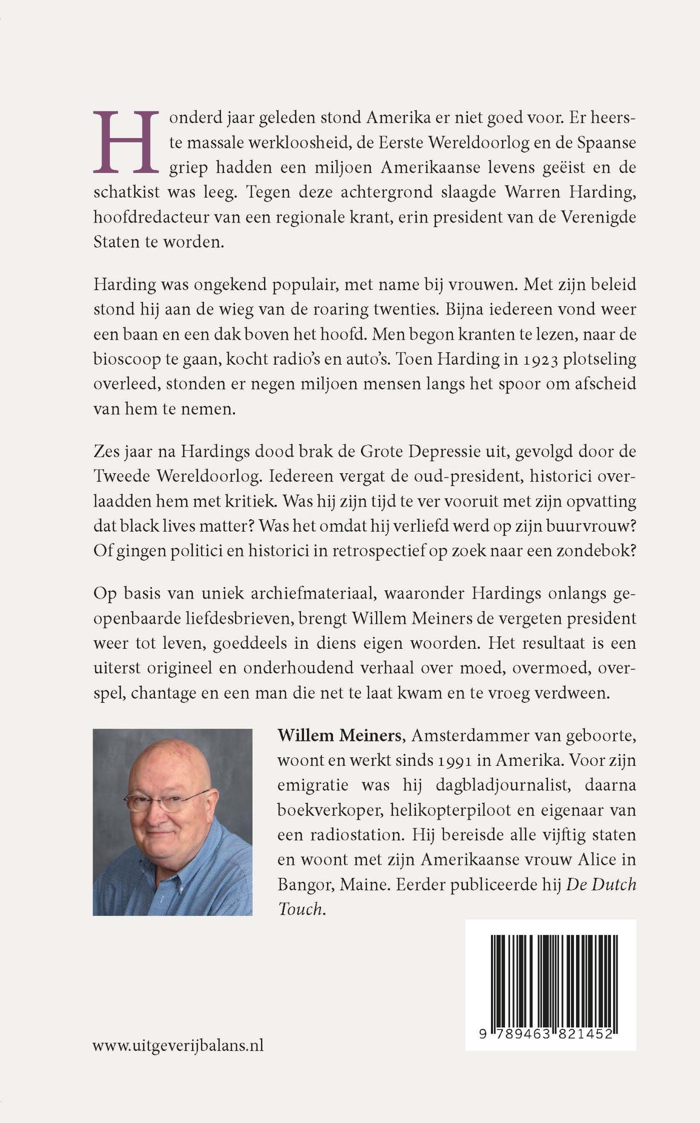 Achterkant van De verliefde president