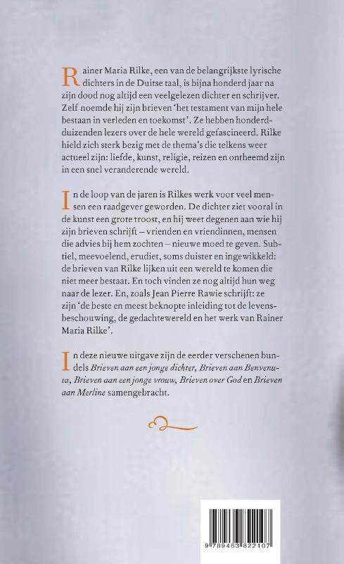Achterkant van Verzamelde brieven