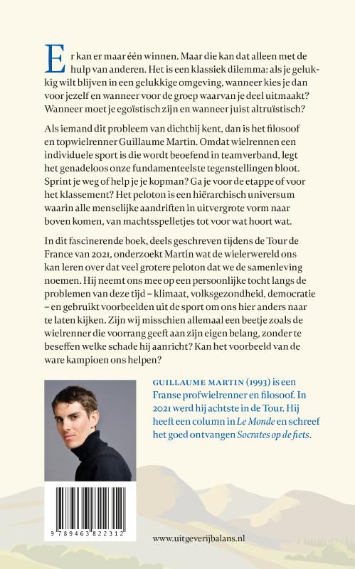 Achterkant van Het peloton en ik