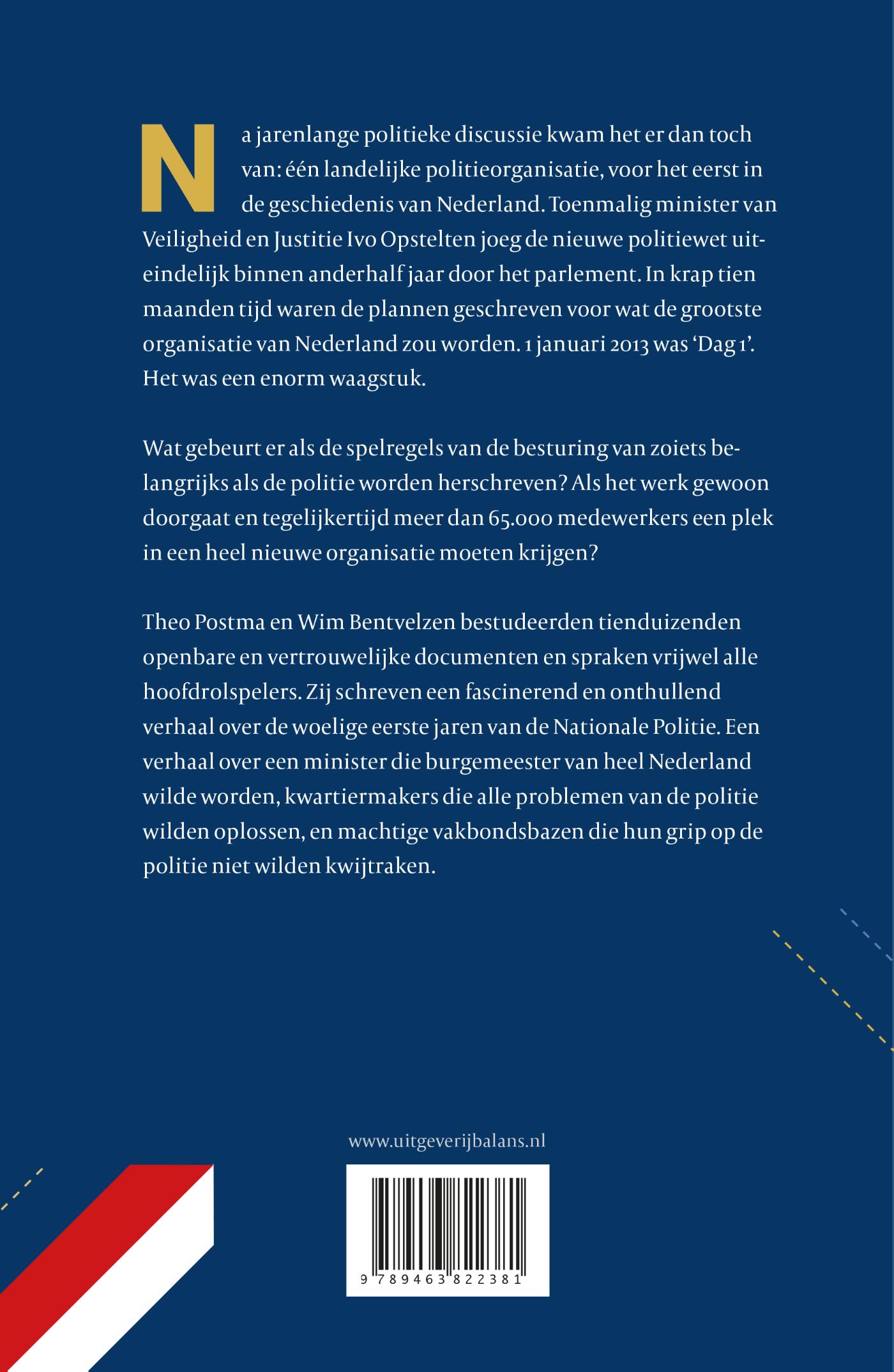 Achterkant van Blauwdruk