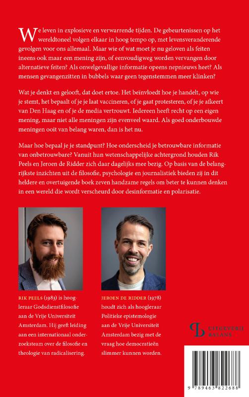 Achterkant van Wat is nou waar?