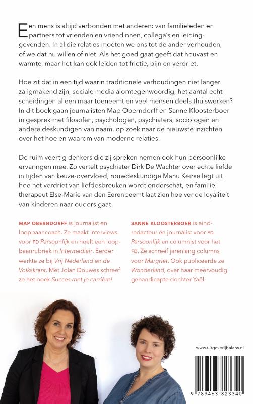Achterkant van De relatiemonologen