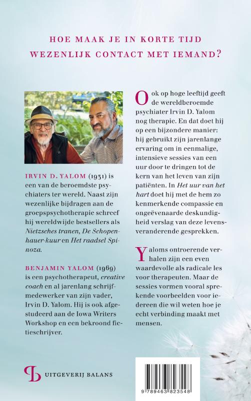 Achterkant van Het uur van het hart