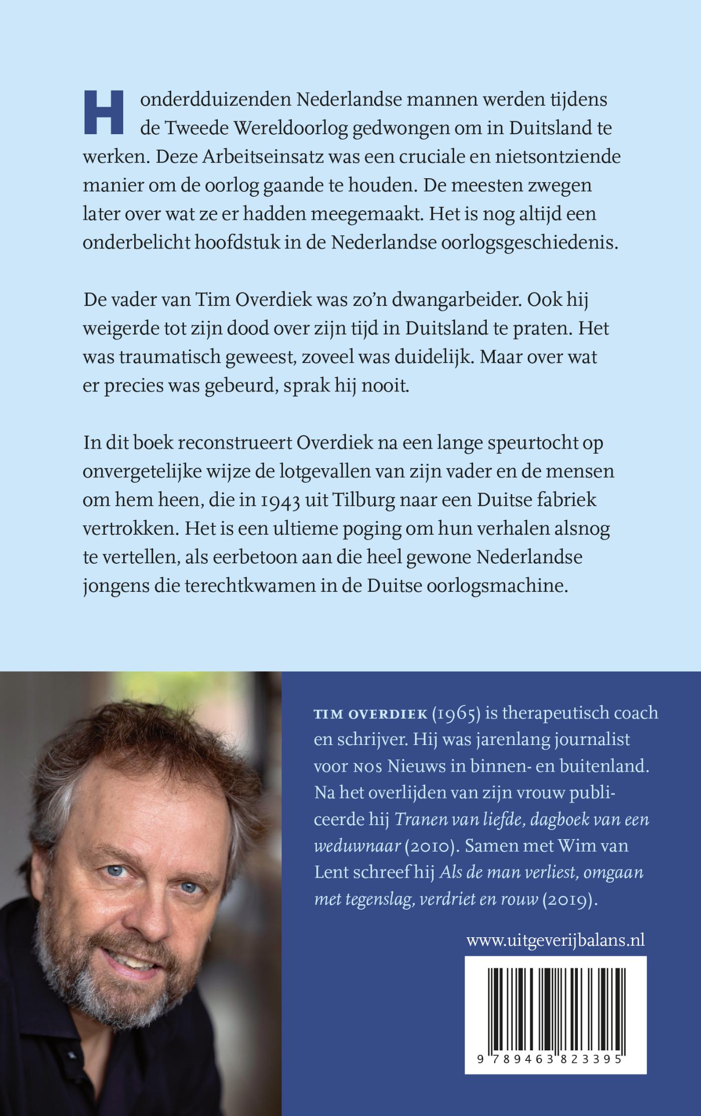 Achterkant van Zwijgende vaders