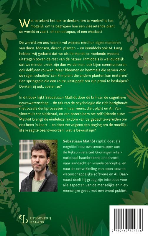 Achterkant van Een wereld vol denkers