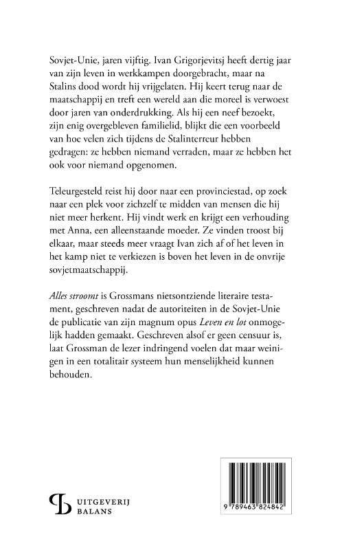 Achterkant van Alles stroomt