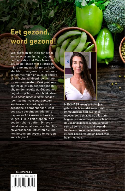 Achterkant van Je gezondheid in eigen handen