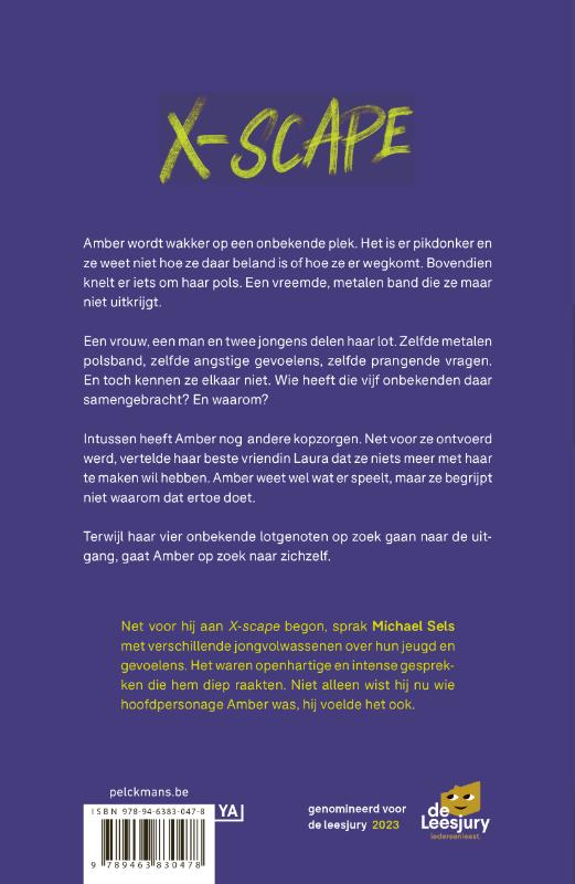 Achterkant van X-scape