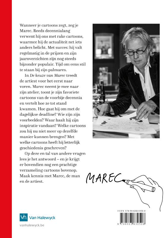 Achterkant van De keuze van Marec