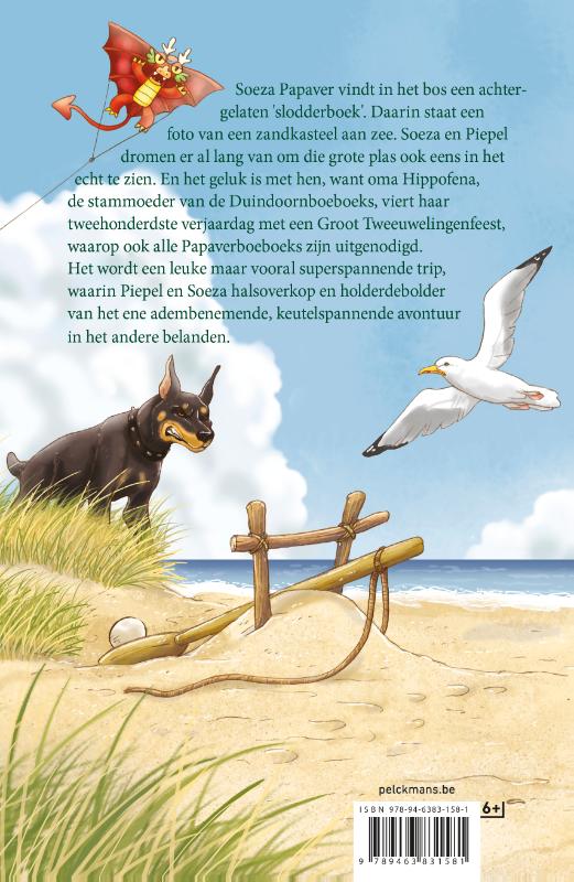 Achterkant van De Boeboeks aan zee