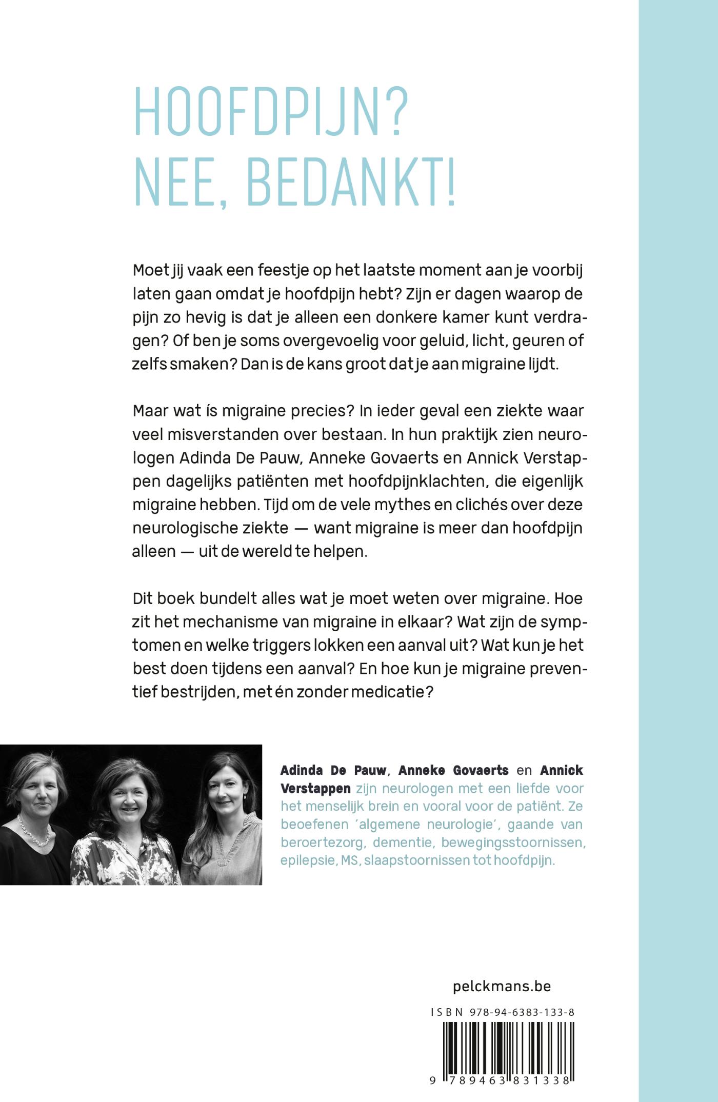 Achterkant van Migraine