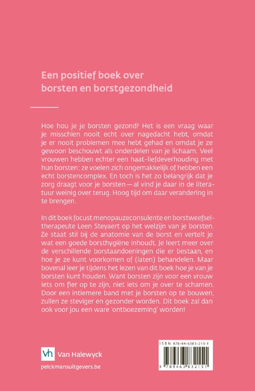 Achterkant van Over borsten