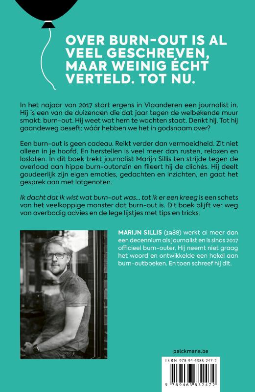 Achterkant van Ik dacht dat ik wist wat burn-out was… tot ik er een kreeg