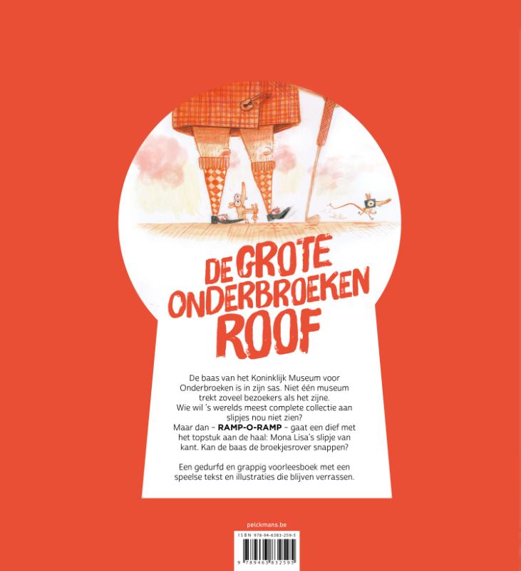 Achterkant van De grote onderbroekenroof