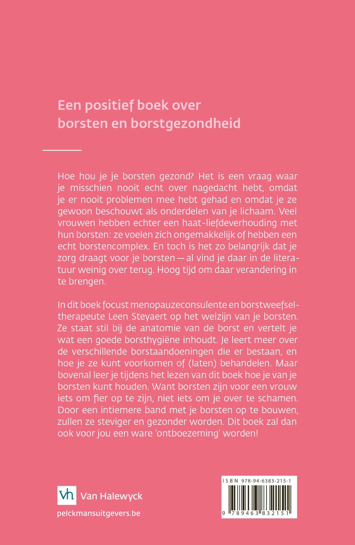 Achterkant van Over borsten
