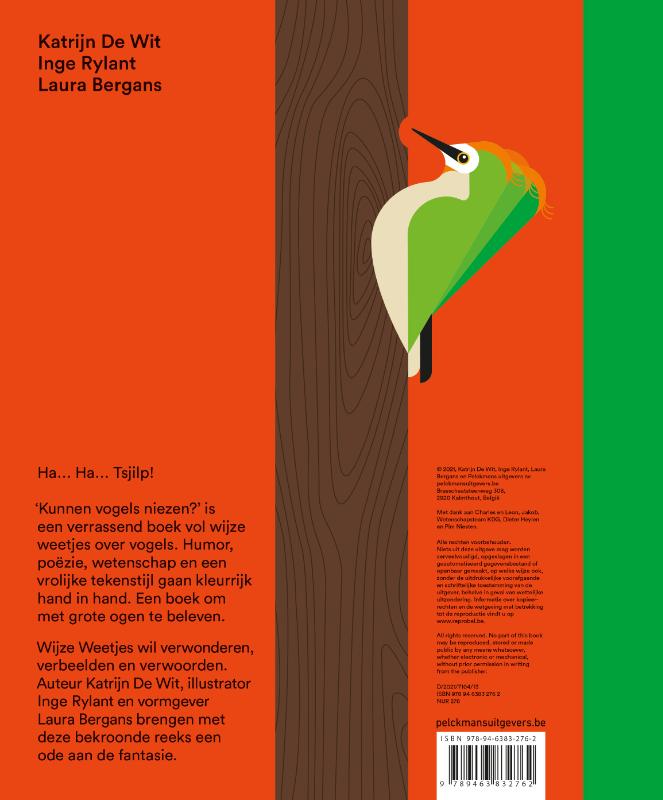 Achterkant van Kunnen vogels niezen?