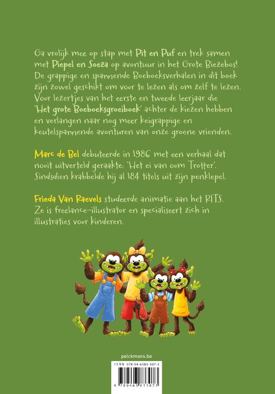 Achterkant van Het Keutelleuke Boeboeks-verhalenboek