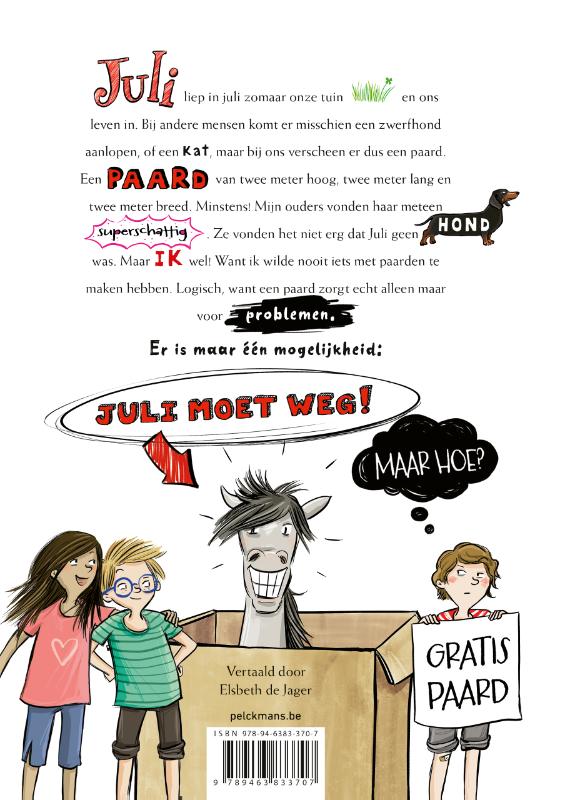 Achterkant van En daar was Juli