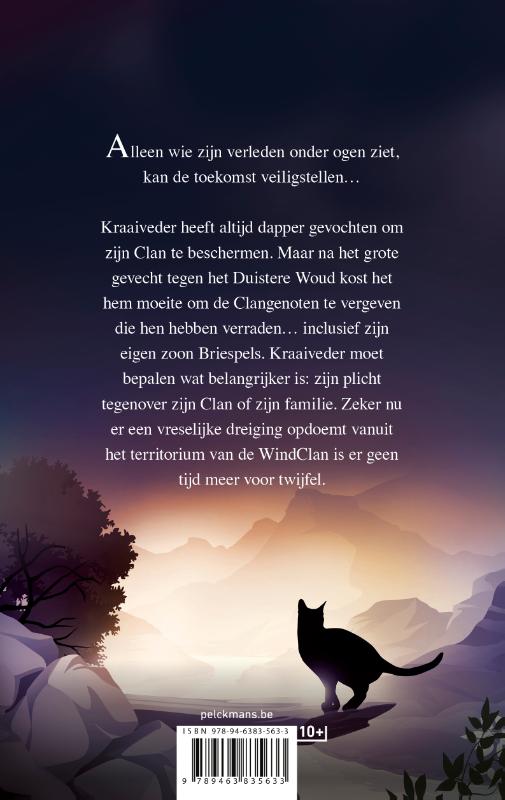 Achterkant van Warrior Cats - Supereditie: Kraaiveders keuze