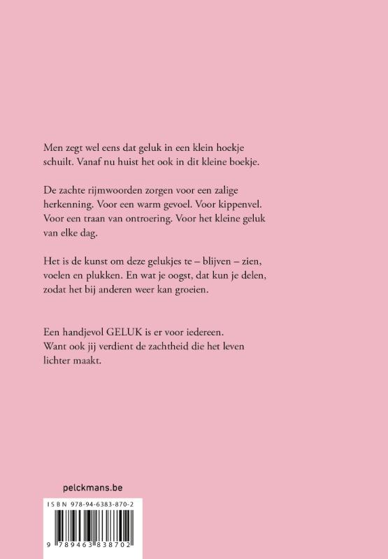 Achterkant van Een handjevol GELUK