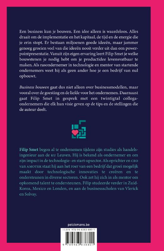 Achterkant van Business bouwen