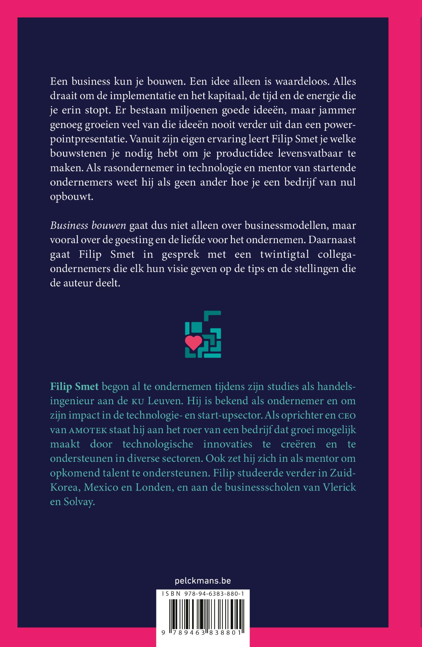 Achterkant van Business bouwen