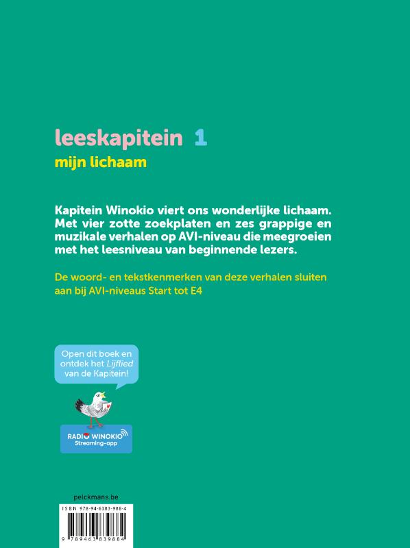 Achterkant van Leeskapitein: Mijn lichaam