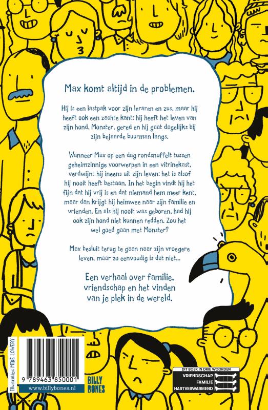 Achterkant van De dag dat ik verdween