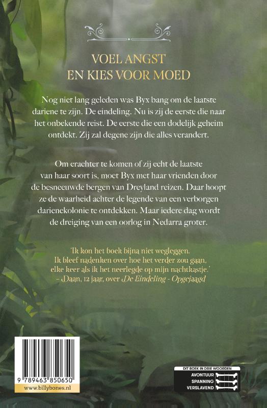 Achterkant van Ten Strijde