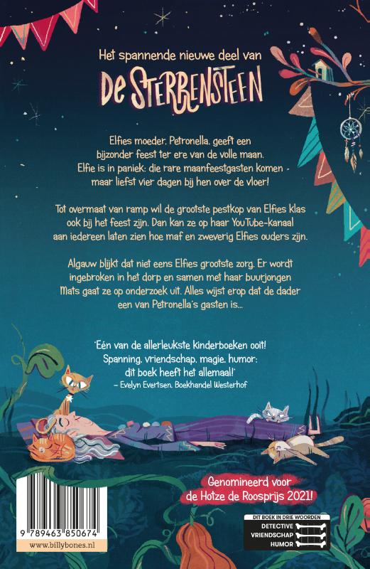 Achterkant van Het feest van de wolfmaan