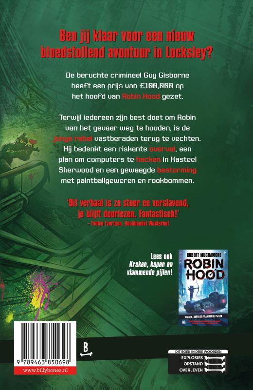 Achterkant van Robin Hood