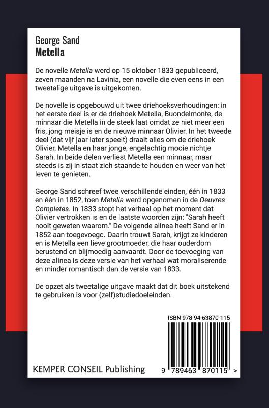 Achterkant van Metella
