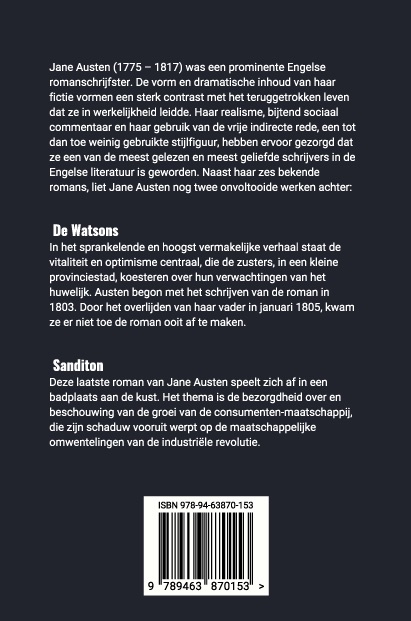 Achterkant van De Watsons / Sanditon