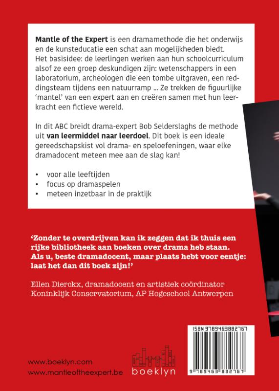 Achterkant van Het ABC van Mantle of the Expert