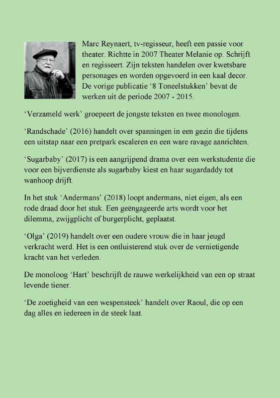 Achterkant van Verzameld Werk