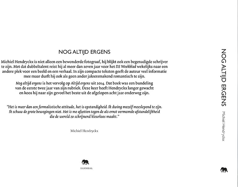 Achterkant van Nog altijd ergens