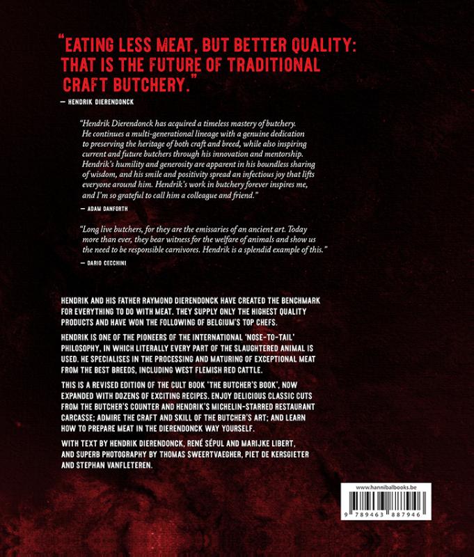 Achterkant van The Butcher’s Book
