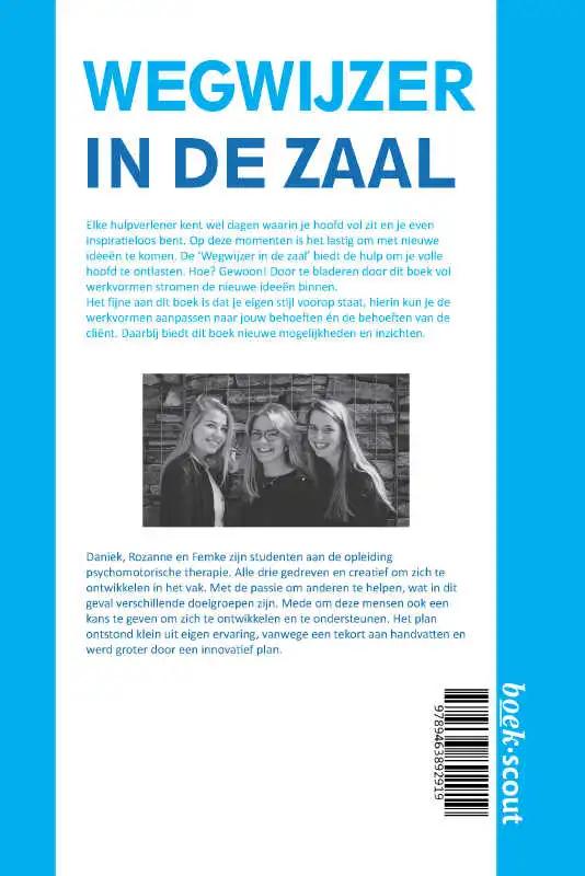 Achterkant van Wegwijzer in de zaal