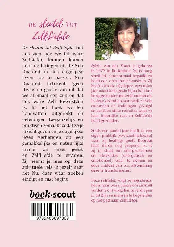 Achterkant van De sleutel tot ZelfLiefde