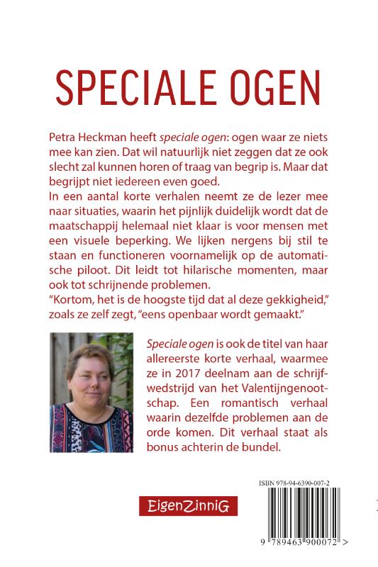 Achterkant van Speciale ogen