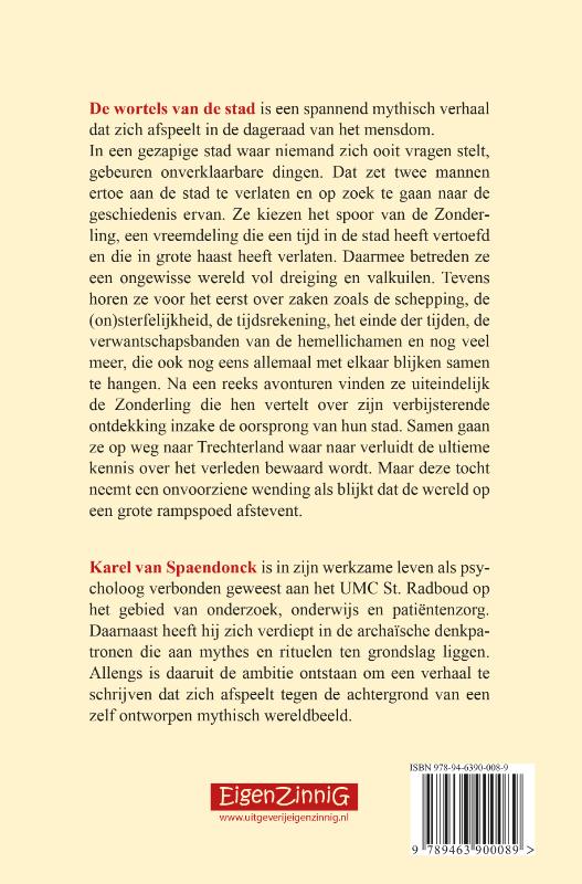 Achterkant van De wortels van de stad